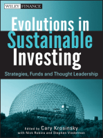 Evolutions in Sustainable Investing: Strategies, Funds and Thought Leadership