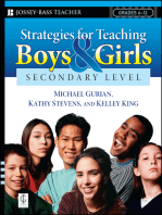 Strategies for Teaching Boys and Girls -- Secondary Level: A Workbook for Educators