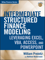 Intermediate Structured Finance Modeling: Leveraging Excel, VBA, Access, and Powerpoint