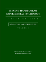 Stevens' Handbook of Experimental Psychology, Sensation and Perception