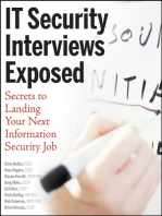 IT Security Interviews Exposed: Secrets to Landing Your Next Information Security Job