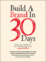 Build a Brand in 30 Days: With Simon Middleton, The Brand Strategy Guru