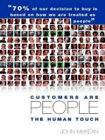 Customers Are People ... The Human Touch
