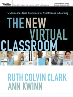 The New Virtual Classroom: Evidence-based Guidelines for Synchronous e-Learning