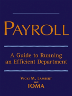 Payroll: A Guide to Running an Efficient Department