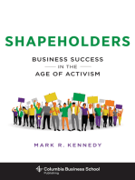 Shapeholders: Business Success in the Age of Activism