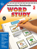Interactive Notebooks Word Study, Grade 2