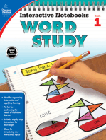 Interactive Notebooks Word Study, Grade 1