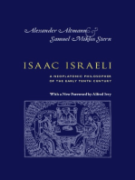 Isaac Israeli: A Neoplatonic Philosopher of the Early Tenth Century