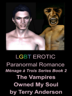 LGBT Erotic Paranormal Romance The Vampires Owned My Soul (Ménage à Trois Series Book 2)