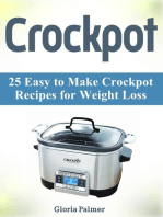 Crockpot: 25 Easy to Make Crockpot Recipes for Weight Loss