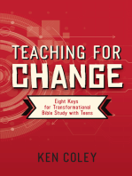 Teaching for Change: Eight Keys for Transformational Bible Study with Teens