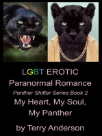 LGBT Erotic Paranormal Romance My Heart, My Soul, My Panther (Panther Shifter Series Book 2)