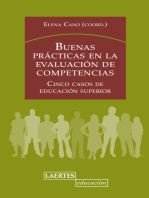 Buenas prácticas en la evaluación de competencias: Cinco casos de educación superior