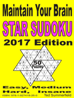 Star Sudoku 2017 Edition