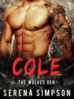 Cole: The Wolves Den, #2