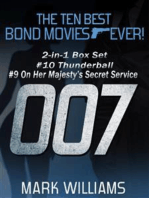 The Ten Best Bond Movies...Ever! 2-in-1 Box Set: #10 Thunderball and #9 On Her Majesty's Secret Service