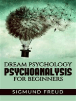 Dream Psychology Psychoanalysis for Beginners