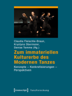 Zum immateriellen Kulturerbe des Modernen Tanzes: Konzepte - Konkretisierungen - Perspektiven