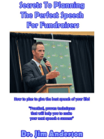 Secrets To Planning The Perfect Speech For Fundraisers