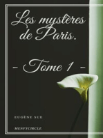 Les mystères de Paris. Tome 1