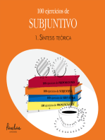 100 ejercicios de subjuntivo: Síntesis teórica