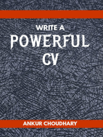 Write a Powerful CV