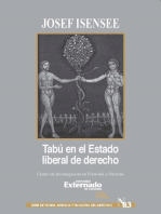 Tabú en el Estado liberal de derecho: El más allá y el más acá de la racionalidad del Derecho