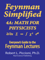 Feynman Lectures Simplified 4A: Math for Physicists