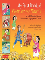 My First Book of Vietnamese Words: An ABC Rhyming Book of Vietnamese Language and Culture