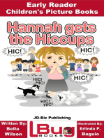 Hannah gets the Hiccups: Early Reader - Children's Picture Books