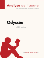 L'Odyssée d'Homère (Analyse de l'oeuvre): Analyse complète et résumé détaillé de l'oeuvre