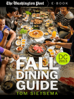 Fall Dining Guide: Washington DC Area, 2013