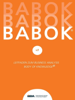 BABOK® v3: Leitfaden zur Business-Analyse BABOK® Guide 3.0