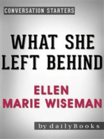 What She Left Behind: by Ellen Marie Wiseman | Conversation Starters
