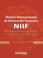 Normas Internacionales de Información Financiera (NIIF): Responsabilidad de la alta gerencia. Consideraciones básicas y experiencias en la adopción