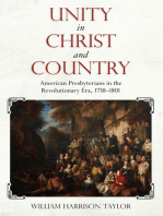 Unity in Christ and Country: American Presbyterians in the Revolutionary Era, 1758–1801