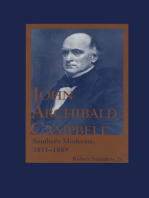 John Archibald Campbell: Southern Moderate, 1811–1889