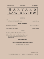 Harvard Law Review: Volume 130, Number 7 - May 2017
