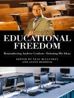 Educational Freedom: Remembering Andrew Coulson - Debating His Ideas