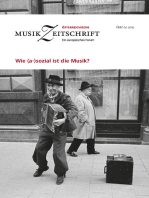 Wie (a-)sozial ist die Musik?: Österreichische Musikzeitschrift 02/2015