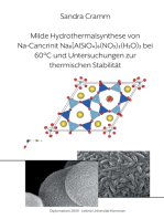 Milde Hydrothermalsynthese von Na-Cancrinit Na8[AlSiO4]6(NO3)2(H2O)4 bei 60 °C und Untersuchungen zur thermischen Stabilität