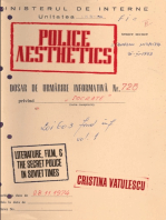 Police Aesthetics: Literature, Film, and the Secret Police in Soviet Times