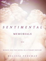 Sentimental Memorials: Women and the Novel in Literary History