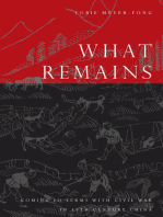 What Remains: Coming to Terms with Civil War in 19th Century China