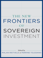 New Frontiers of Sovereign Investment