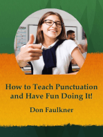 How to Teach Punctuation and Have Fun Doing It