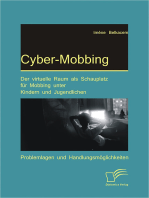 Cyber-Mobbing: Der virtuelle Raum als Schauplatz für Mobbing unter Kindern und Jugendlichen: Problemlagen und Handlungsmöglichkeiten
