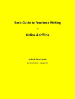 Basic Guide to Freelance Writing