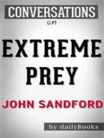 Extreme Prey: by John Sandford | Conversation Starters